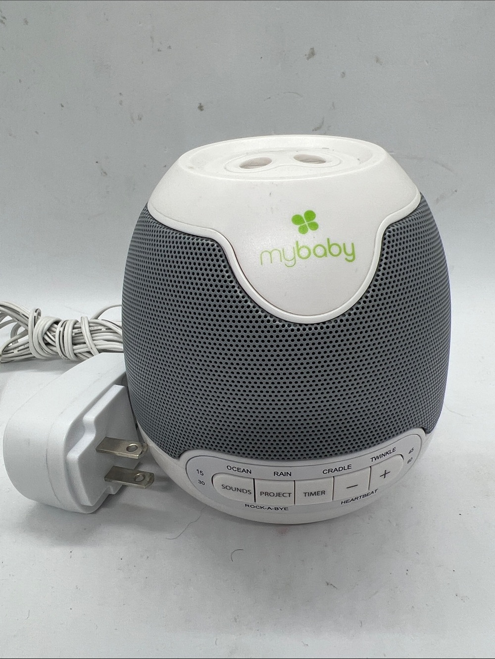 Homedics My Baby Lullaby White Noise Sound Spa & Projector Preowned